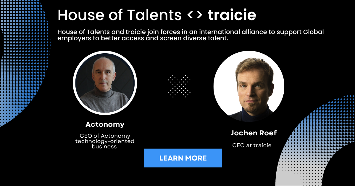 Actonomy<>traicie: The full integration within the Carerix ATS environment in one click