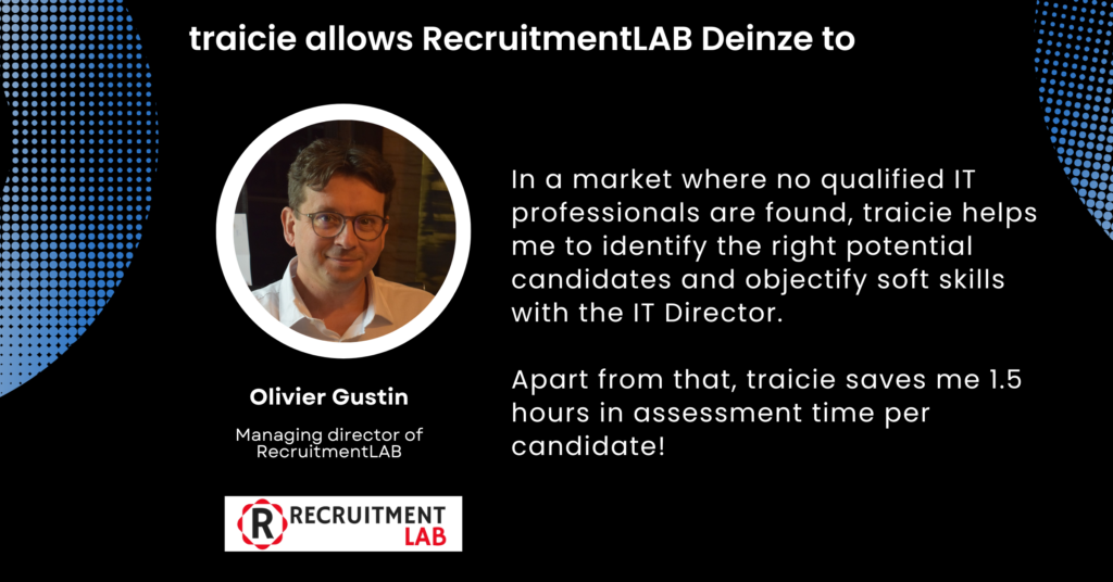 Reviews traicie talent sourcing tool by RecruitmentLAB Deinze