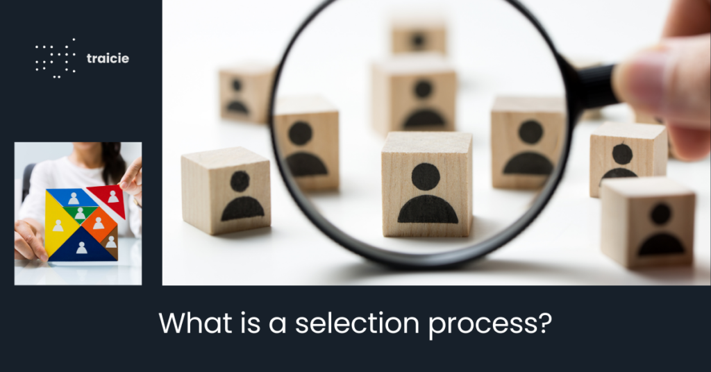 What is the selection process in HR?
