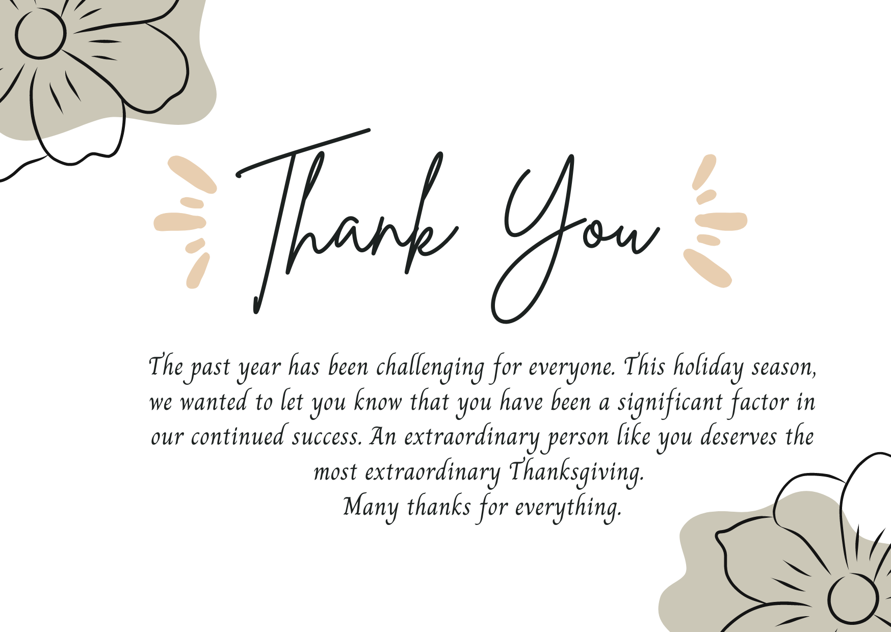 Thanksgiving Messages To Employees In 2022 for Managers